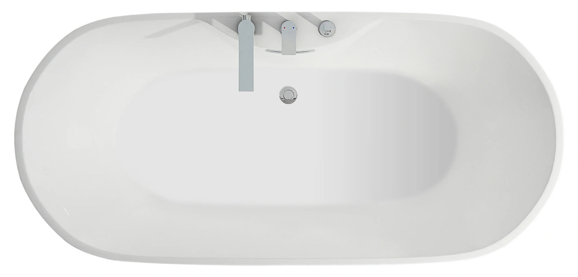 FC-355 Freestanding Bathtub 1700 × 800 × 600 mm - top