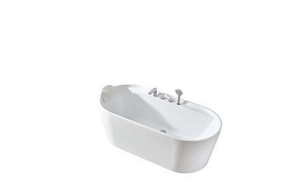 FC-355F3 Freestanding Bathtub 1700 × 800 × 600 mm - front