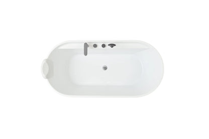 FC-355F3 Freestanding Bathtub 1700 × 800 × 600 mm - top