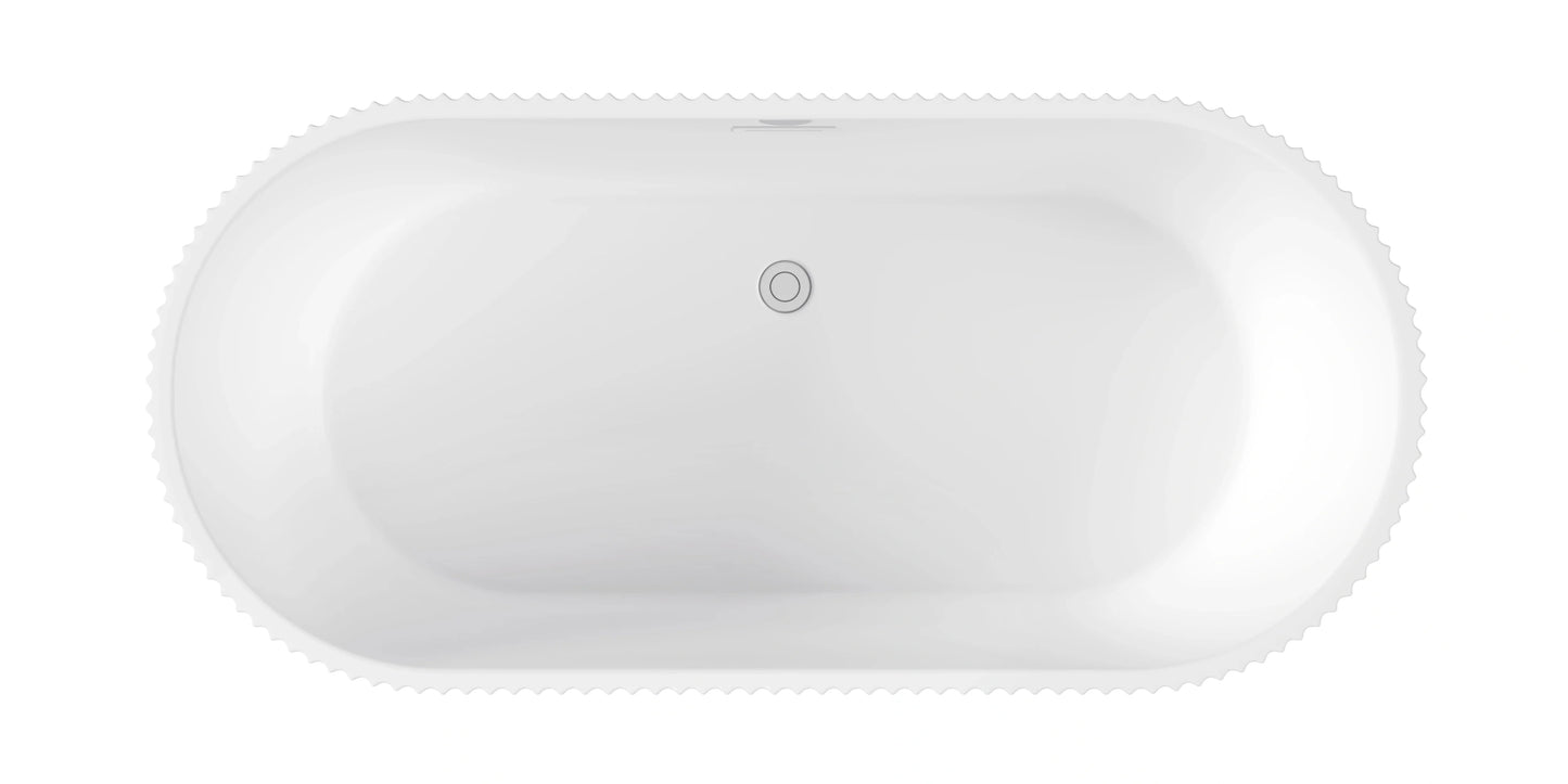 FC-355 Freestanding Bathtub 1700 × 800 × 600 mm - top