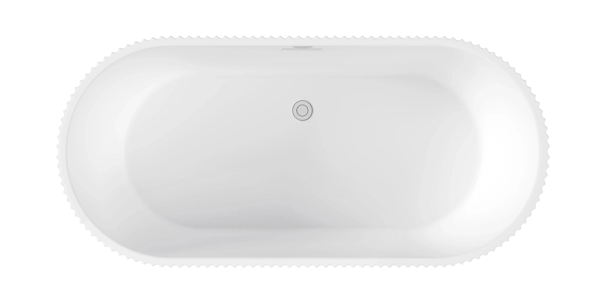 FC-355 Freestanding Bathtub 1700 × 800 × 600 mm - top
