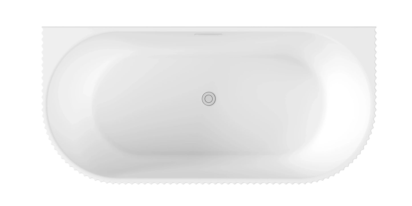 FC-356 Freestanding Bathtub 1700 × 800 × 600 mm - top