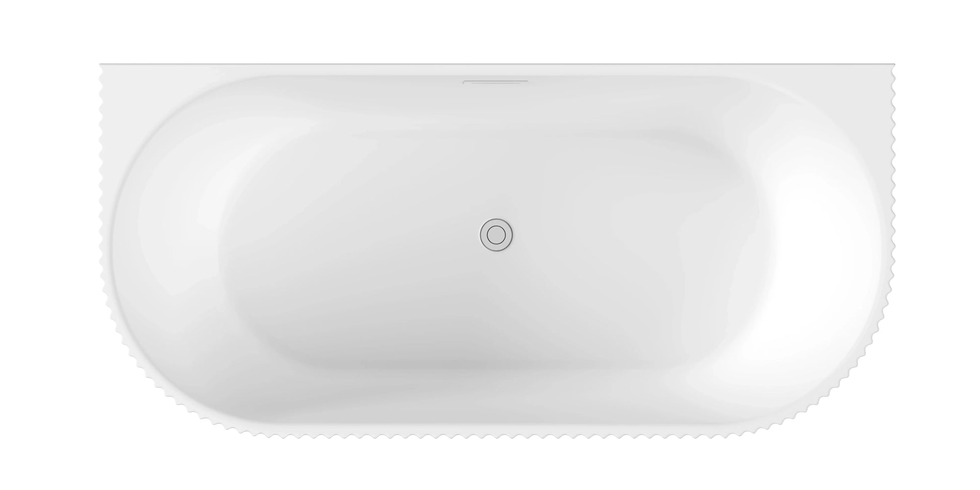 FC-356 Freestanding Bathtub 1700 × 800 × 600 mm - top
