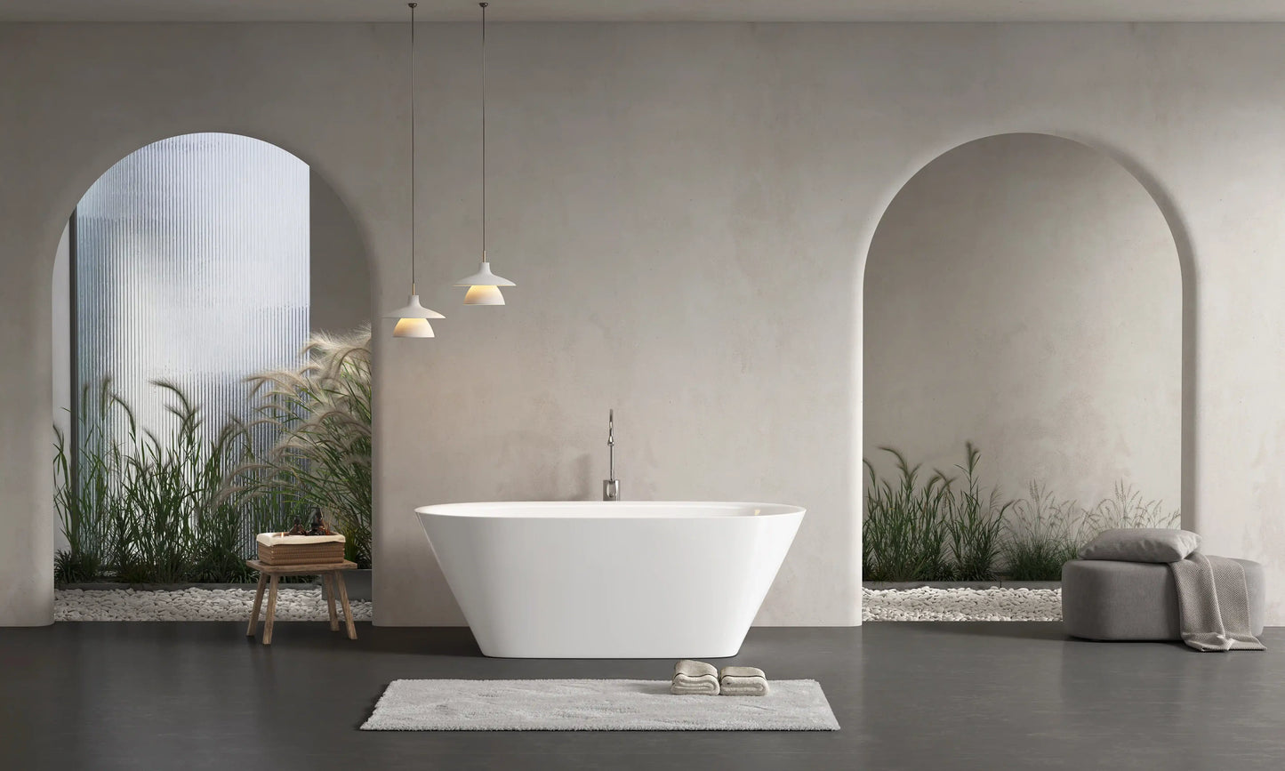 FC-357 Freestanding Bathtub 1700 × 850 × 600 mm - lifestyle