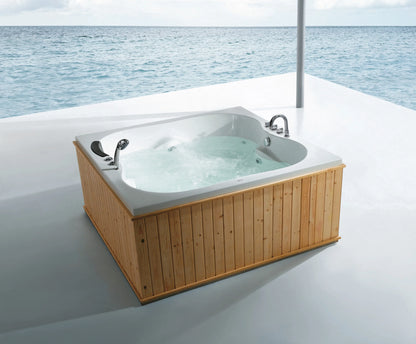 FC-WD01 Massage Bathtub 1600 × 1600 × 720 mm - lifestyle