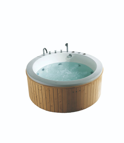 FC-WD02 Massage Bathtub 1600 × 1600 × 650 mm - front
