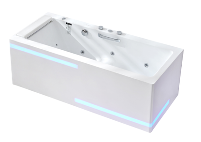 FC-227-LED Freestanding Massage Bathtub 1780 × 800 × 610 mm - hero