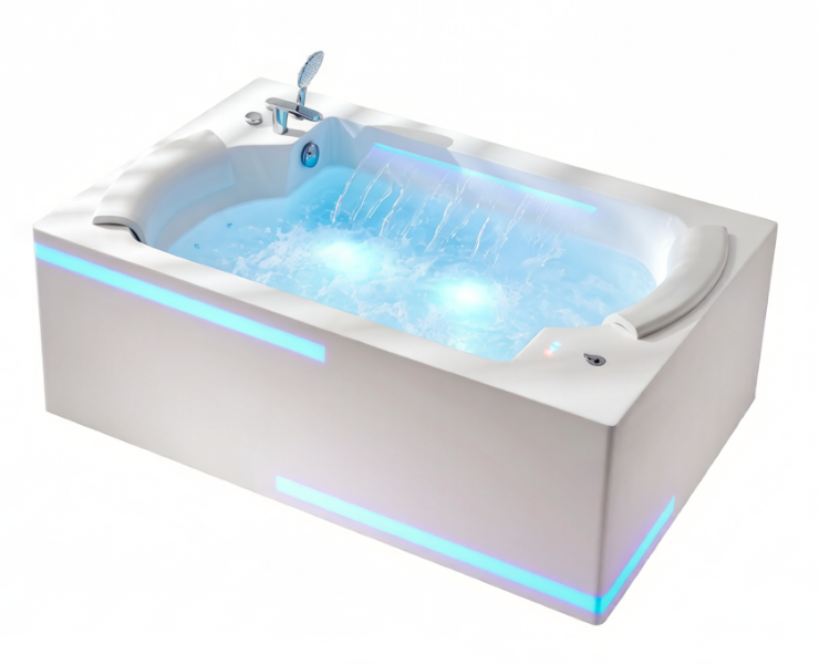 FC-228HT-LED Massage Bathtub 1850 × 1200 × 650 mm - hero