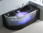 FC-254BLACK Massage Bathtub 1700 × 800 × 600 mm Left-Hand - hero