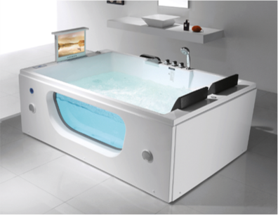FC-264.TV Massage Bathtub 1880 × 1250 × 700 mm Left-Hand - hero