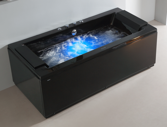 FC-271BLACK Massage Bathtub 1830 × 900 × 670 mm - hero