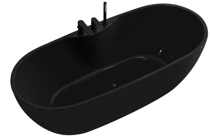 FC-350B Freestanding Bathtub 1700 × 750 × 600 mm - hero