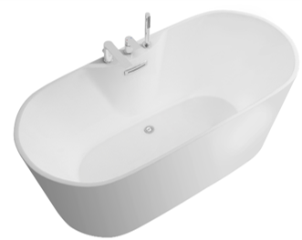 FC-355 Freestanding Bathtub 1700 × 800 × 600 mm - hero