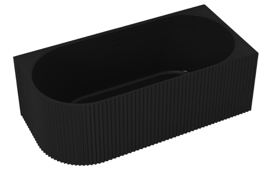 FC-358I-Black Freestanding Bathtub 1700 × 800 × 600 mm Left-Hand - hero